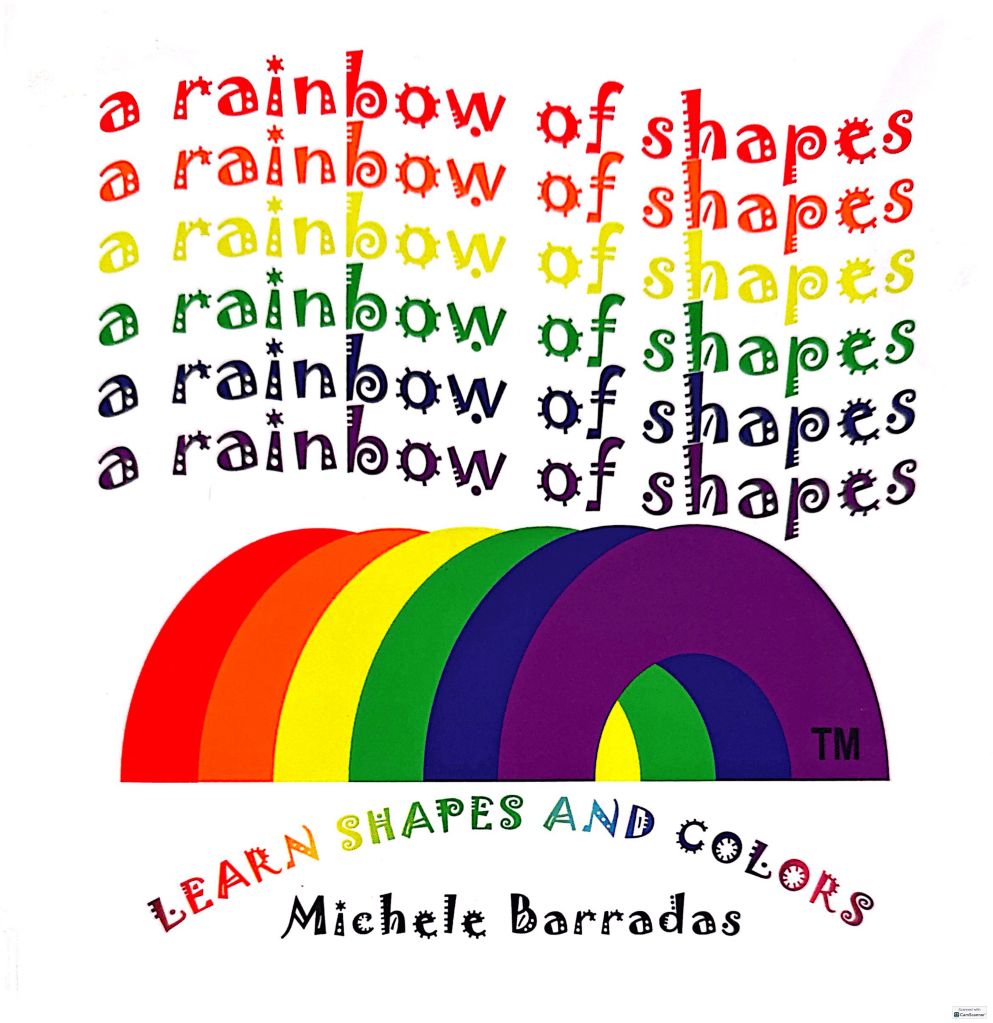 Original front cover of A Rainbow of Shapes